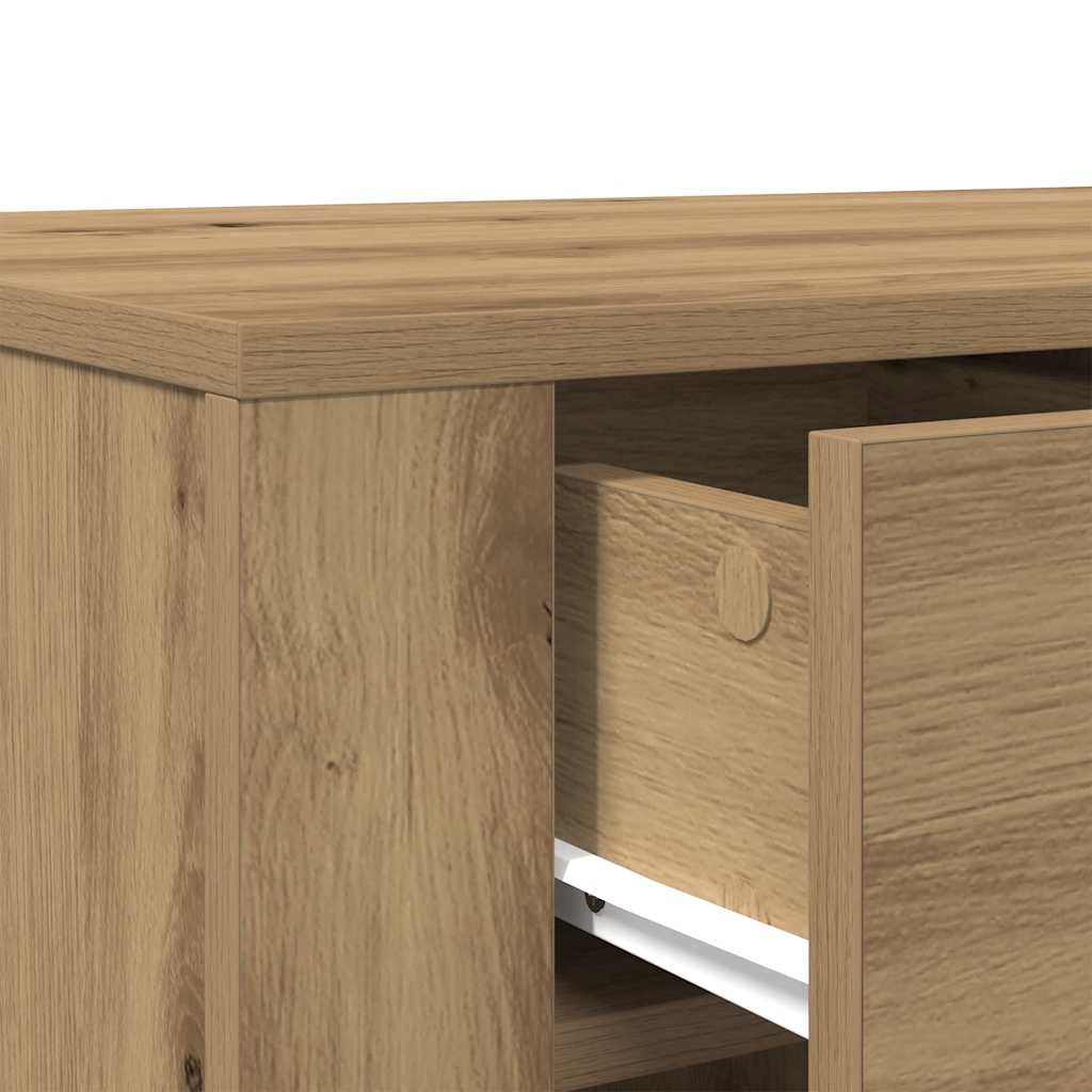 Desk Artisan Oak 100x49x75 cm Wood Material