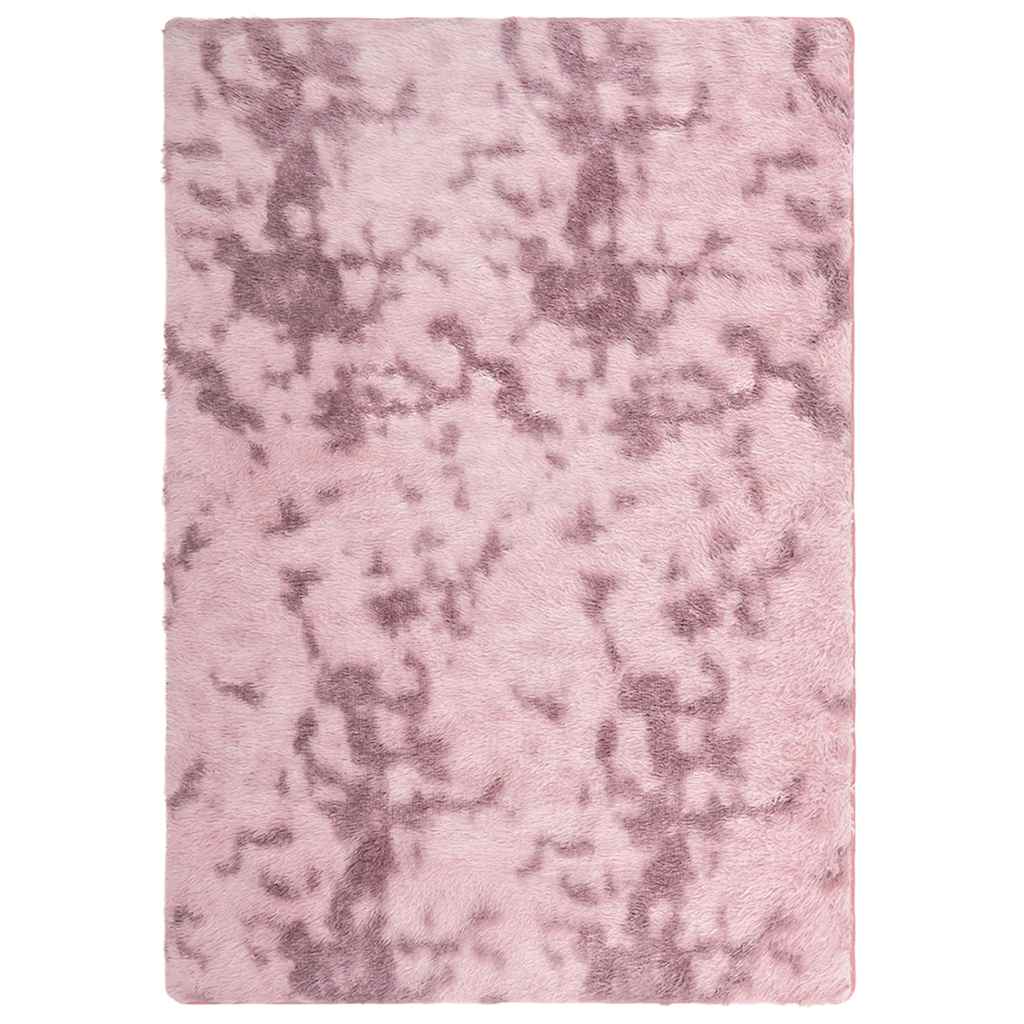 Tapis shaggy, poils longs NAVARRA, vieux rose, 240x340 cm, polyester