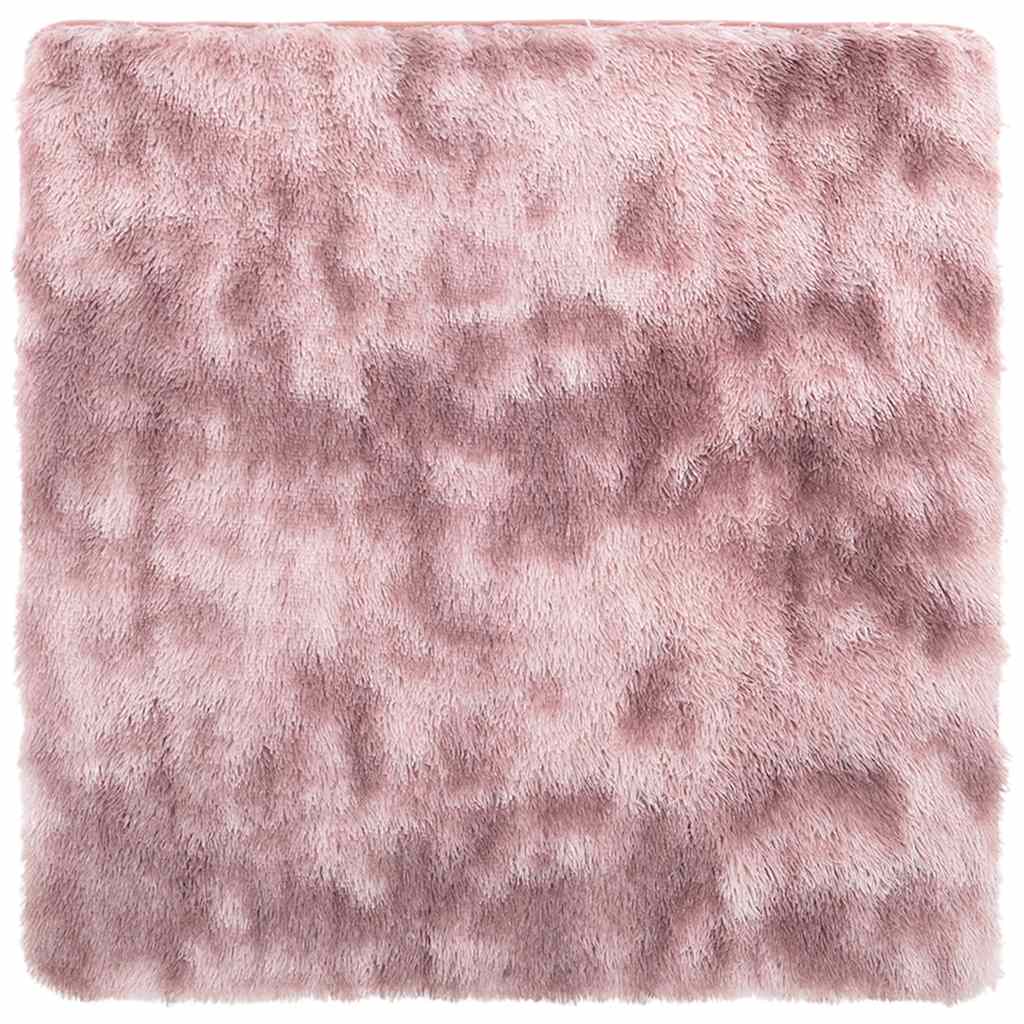 Tapis shaggy, poils longs NAVARRA, vieux rose, 240x240 cm, polyester
