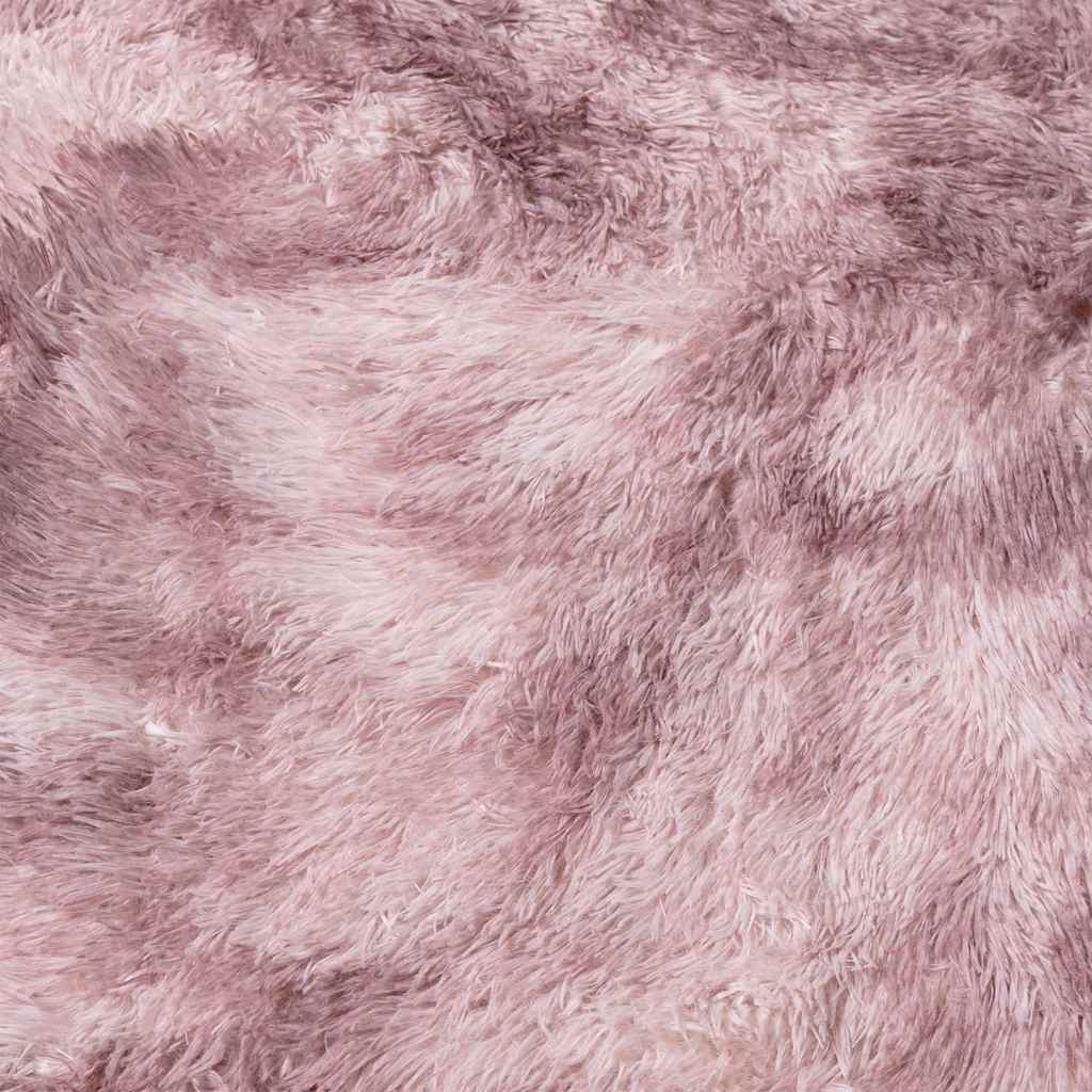 Tapis shaggy, poils longs NAVARRA, vieux rose, 240x240 cm, polyester