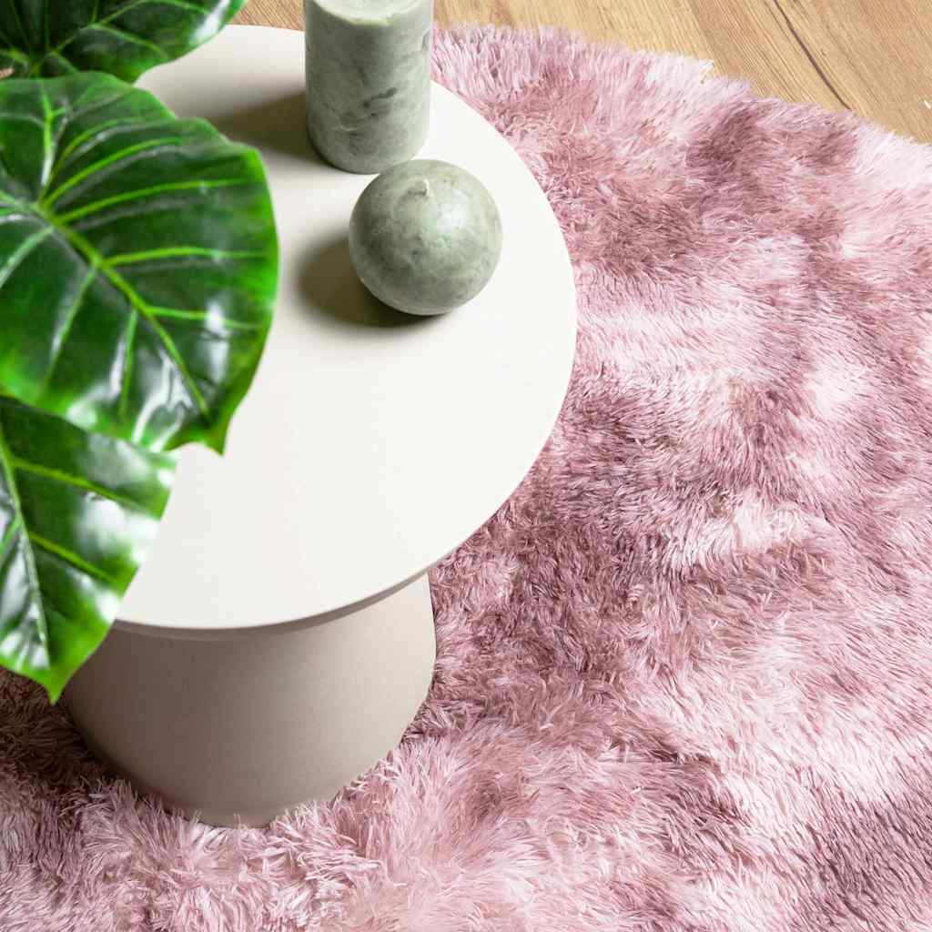 Tapis shaggy, poils longs NAVARRA, vieux rose, 300x200 cm, polyester