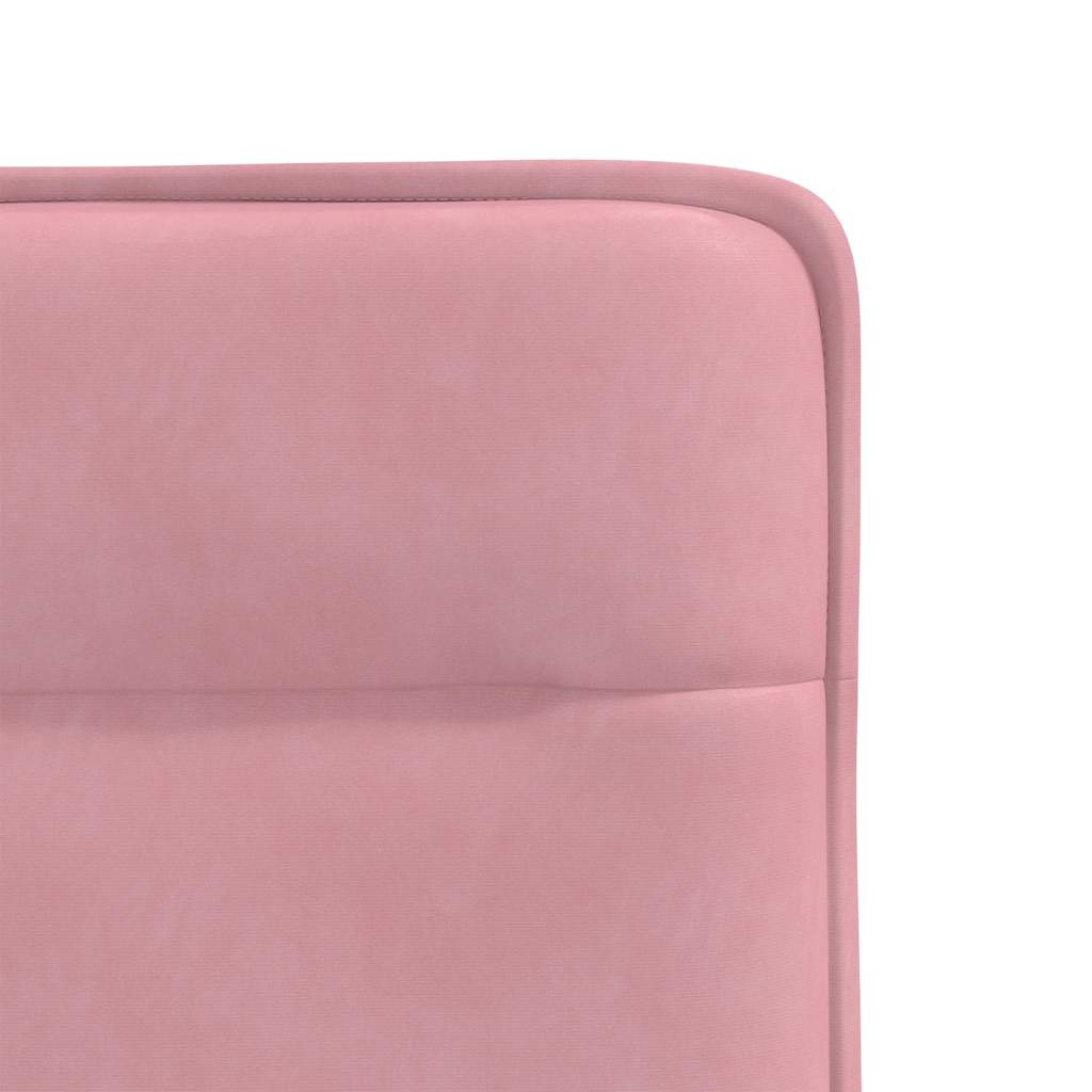 Dining chairs 4 pcs. Pink velvet