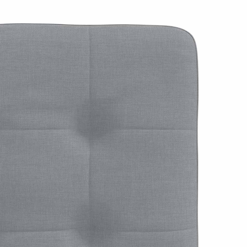 Dining chairs 6 pcs. Light grey fabric