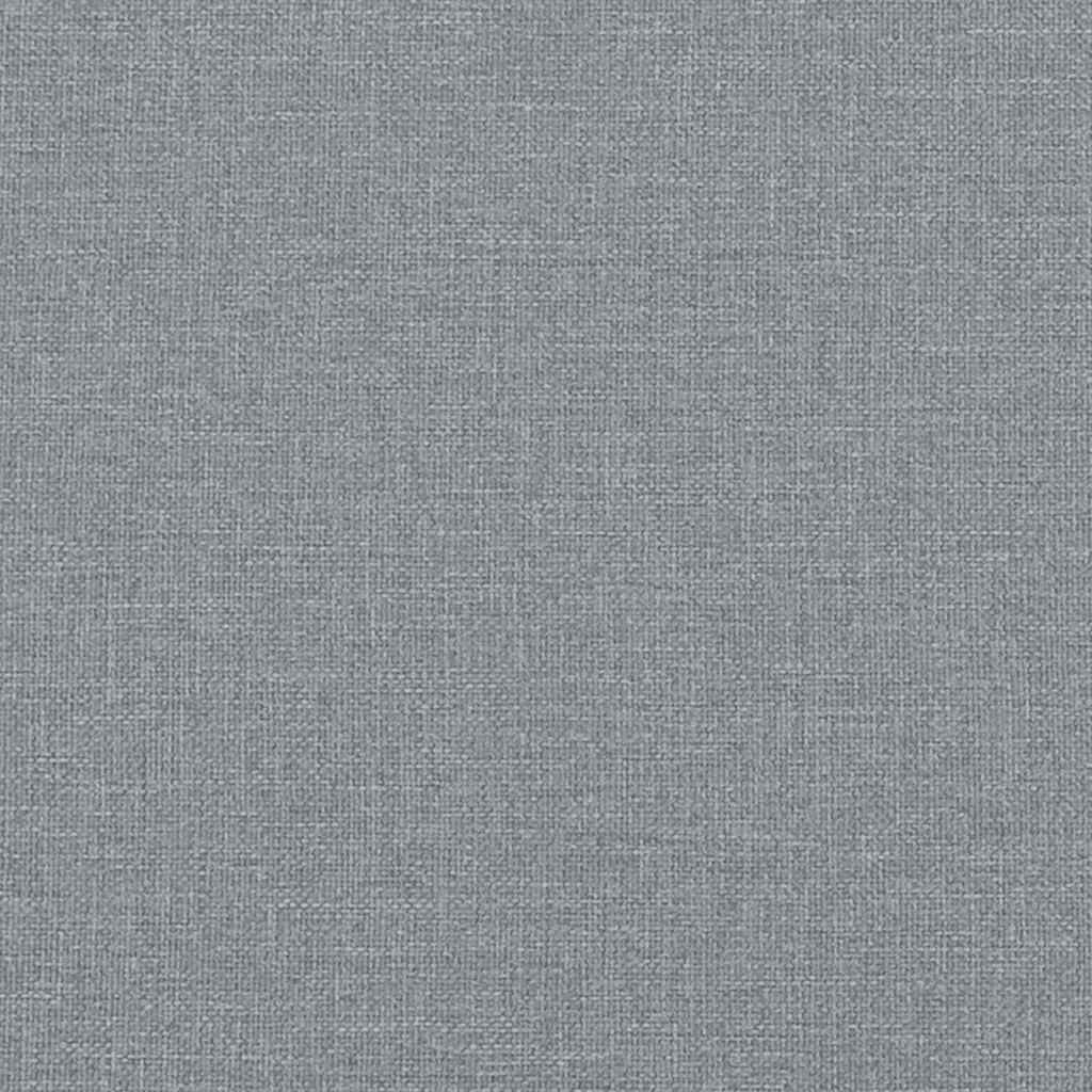 Dining chairs 6 pcs. Light grey fabric
