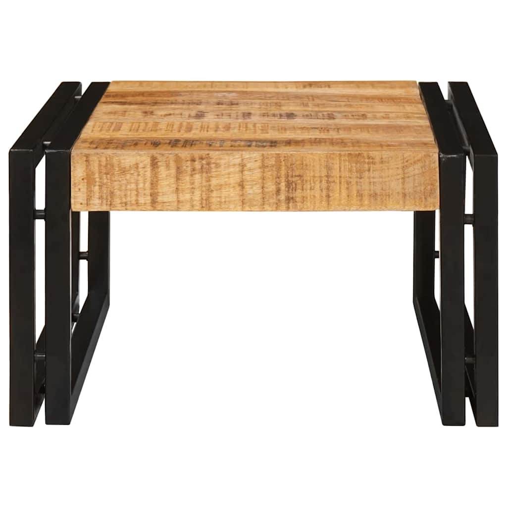 Badezimmer Regal 40 x 50 x 23 cm Massives Mango Holz, Eisen