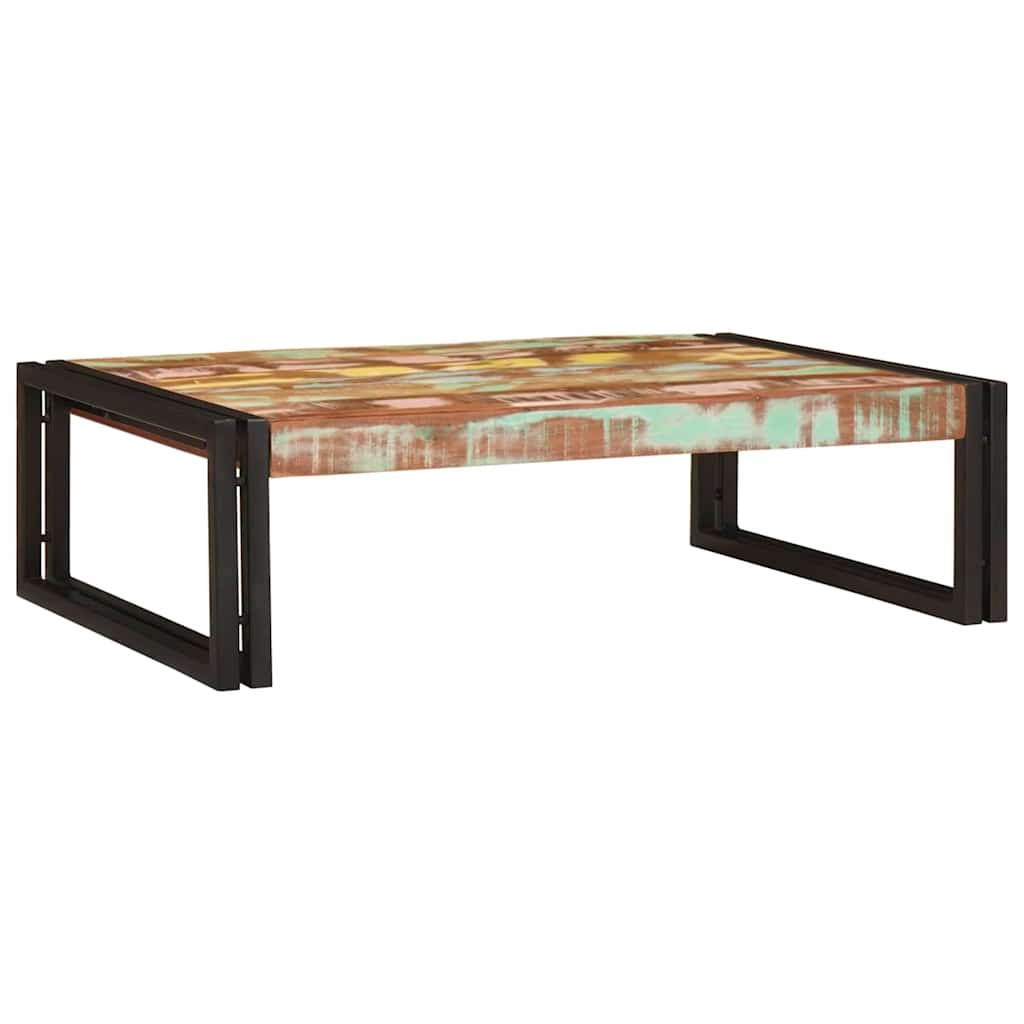 Badezimmer Regal 80 x 50 x 23 cm Massives Mango Holz, Eisen