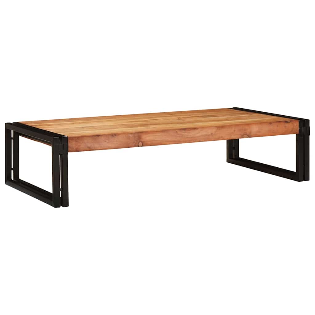 Badezimmer Regal 100 x 50 x 23 cm Massives Mango Holz, Eisen