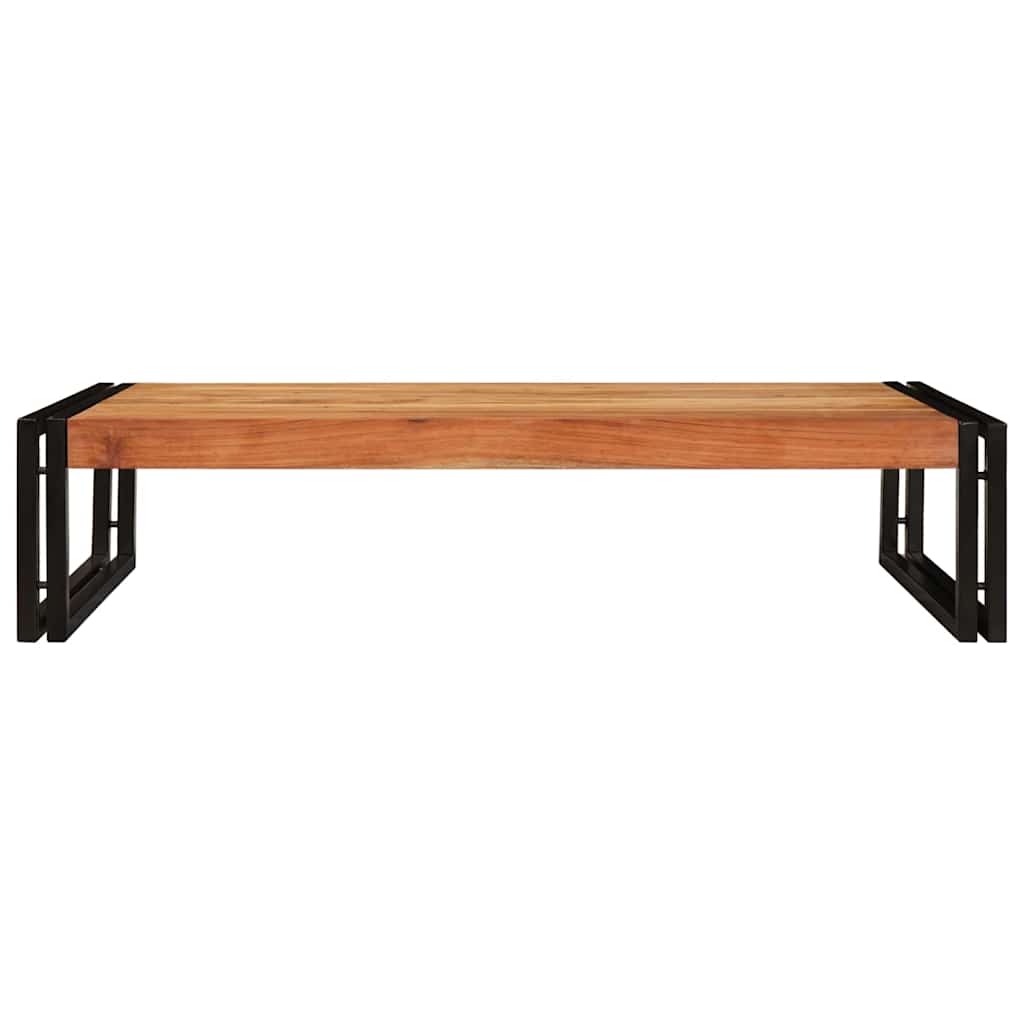 Badezimmer Regal 100 x 50 x 23 cm Massives Mango Holz, Eisen