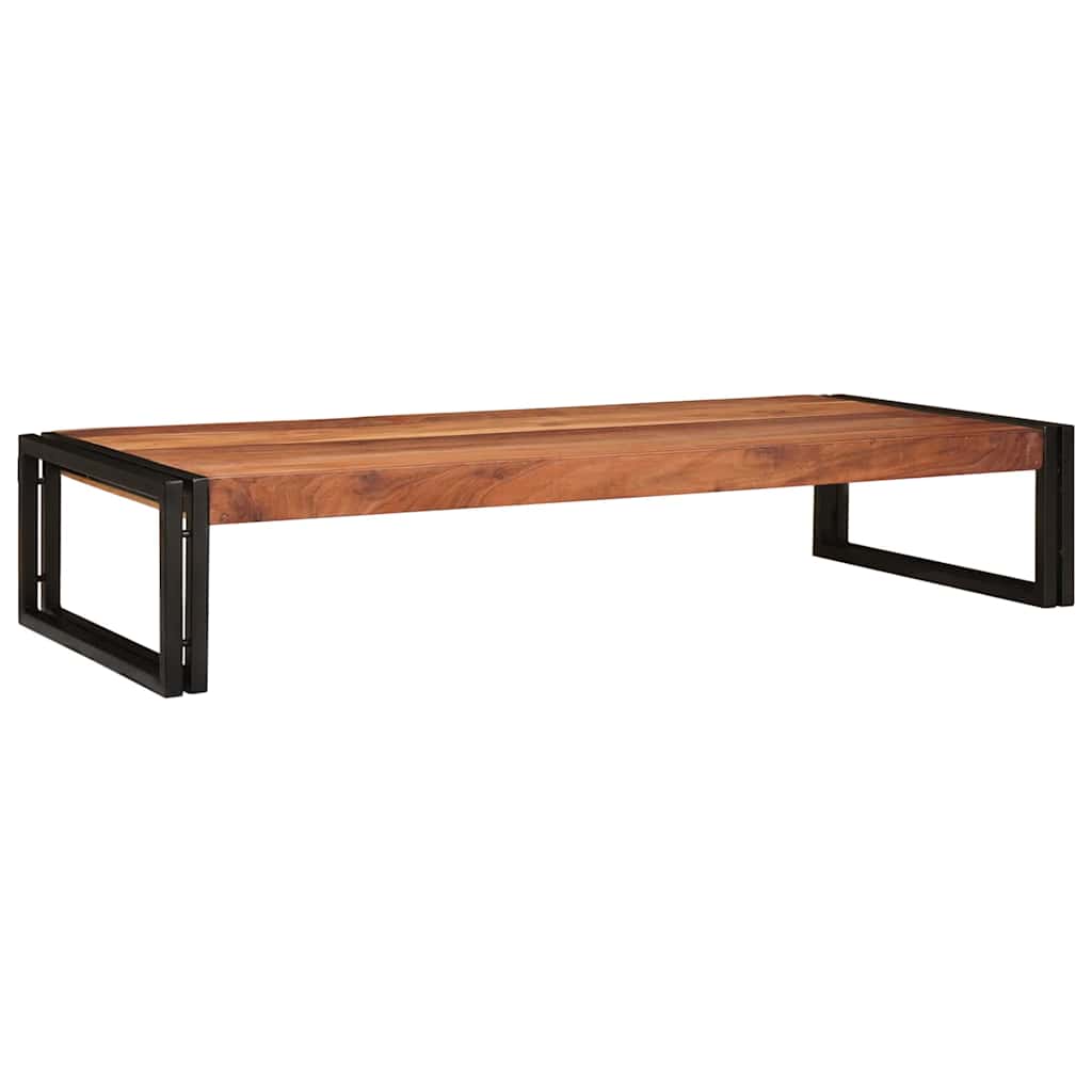 Badezimmer Regal 120 x 50 x 23 cm Massives Mango Holz, Eisen
