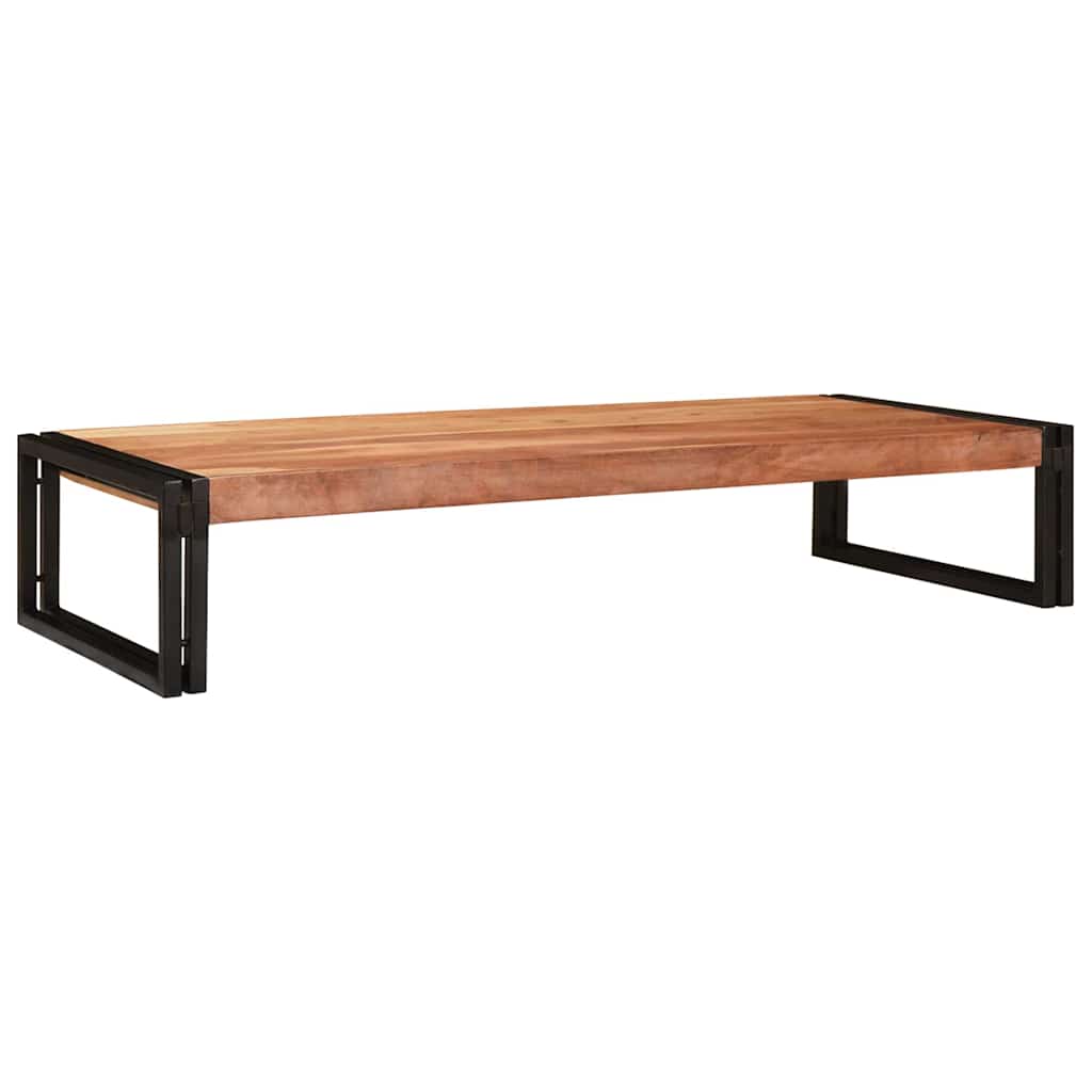 Badezimmer Regal 120 x 50 x 23 cm Massives Mango Holz, Eisen