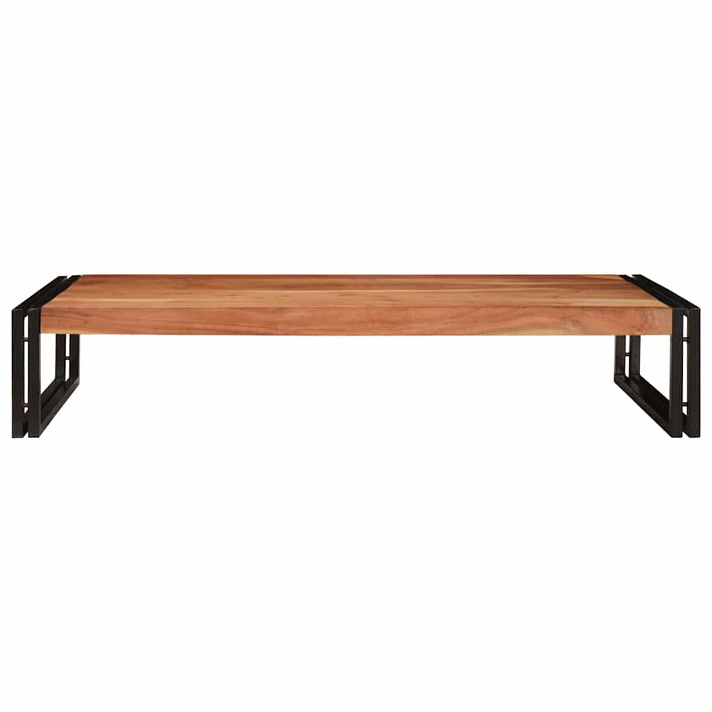 Badezimmer Regal 120 x 50 x 23 cm Massives Mango Holz, Eisen