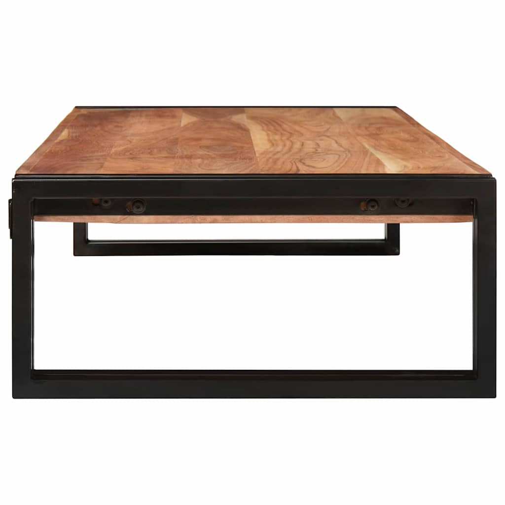 Badezimmer Regal 120 x 50 x 23 cm Massives Mango Holz, Eisen