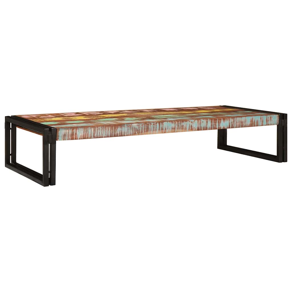 Badezimmer Regal 120 x 50 x 23 cm Massives Mango Holz, Eisen