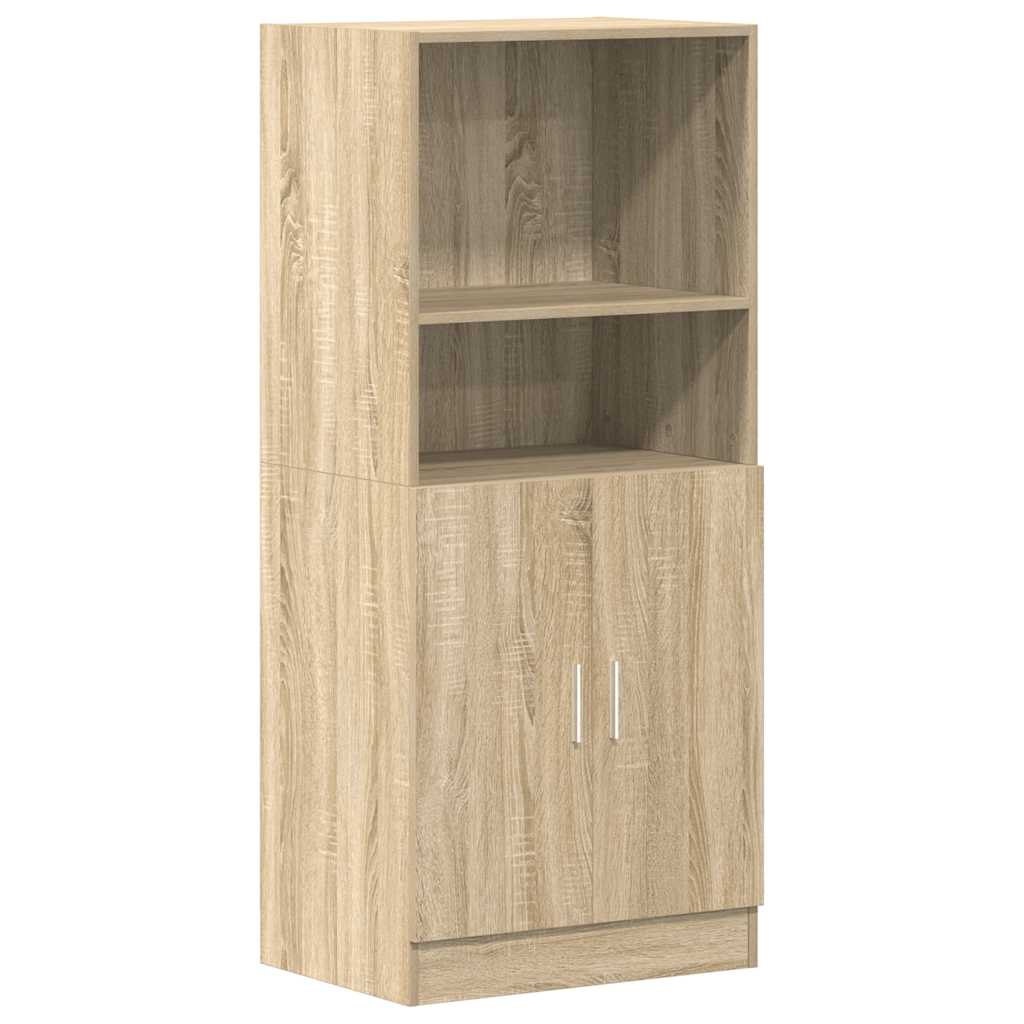 2-piece kitchen cabinet set Sonoma oak wood-based material