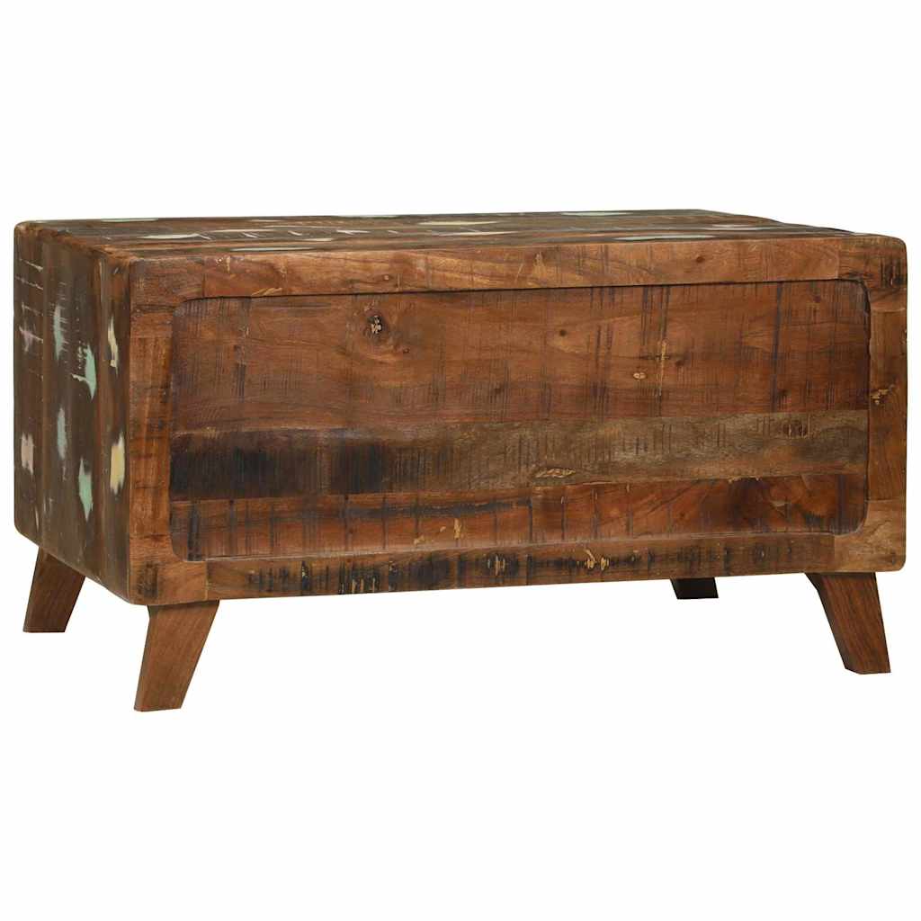 Couchtisch Mehrfarbig 80 x 54 x 45 cm Massives Altholz