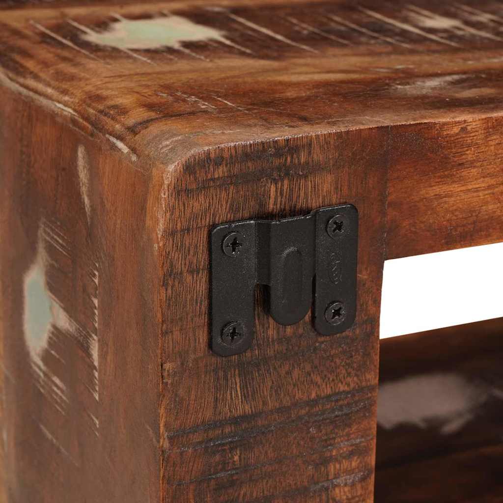 Nachttische 45 x 30 x 24 cm Massives Altholz
