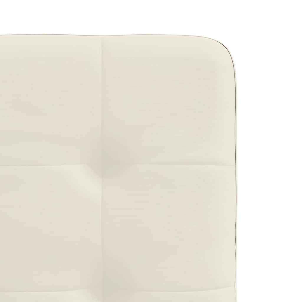 Dining chairs 2 pcs. Cream velvet