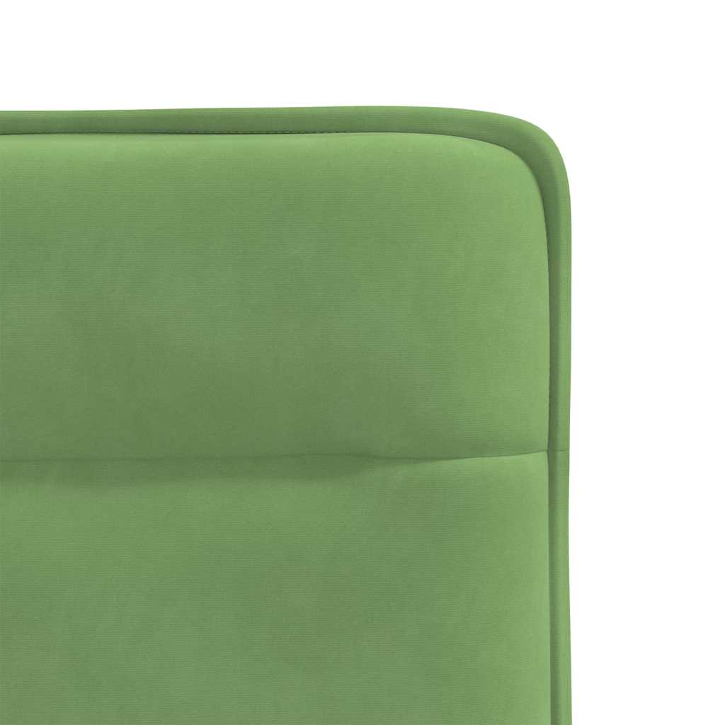 Dining chairs 2 pcs. Light green velvet
