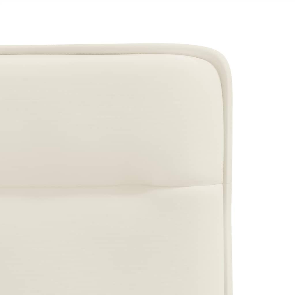 Dining chairs 2 pcs. Cream velvet