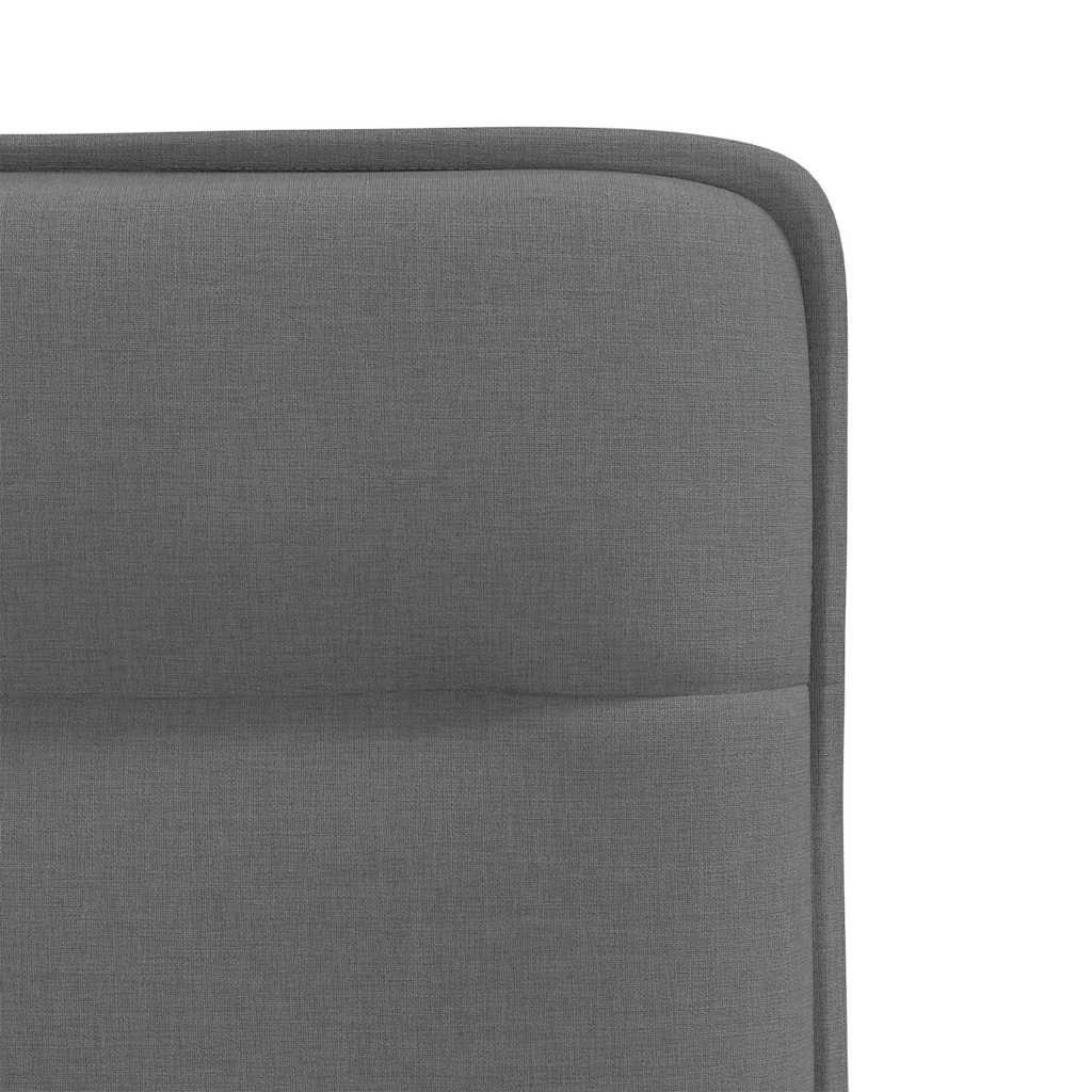 Dining chairs 2 pcs. Dark grey fabric
