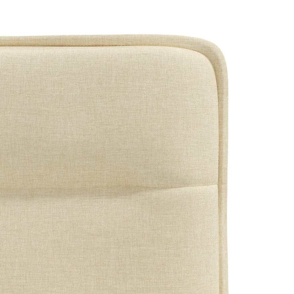 Dining chairs 2 pcs. Cream fabric