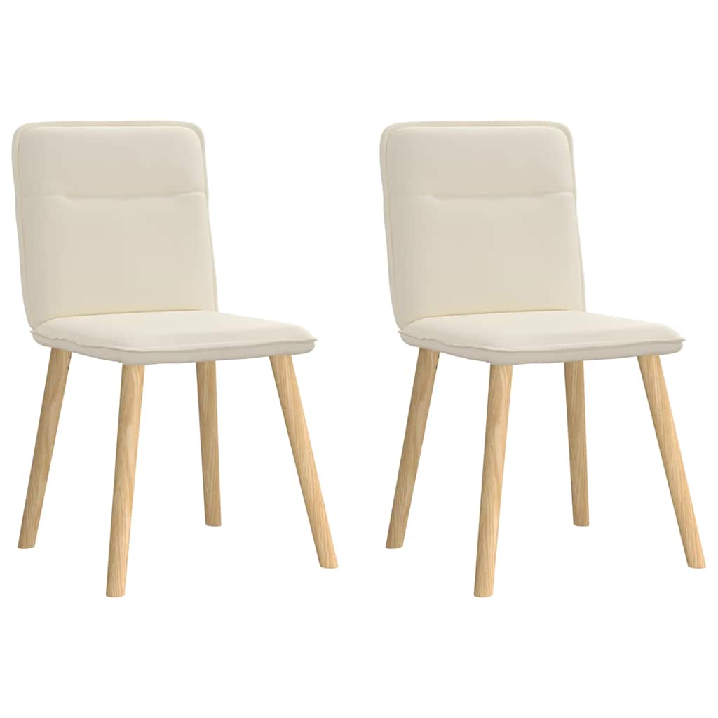 Dining chairs 2 pcs. Linen