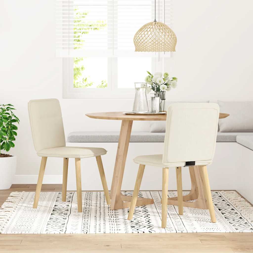 Dining chairs 2 pcs. Linen