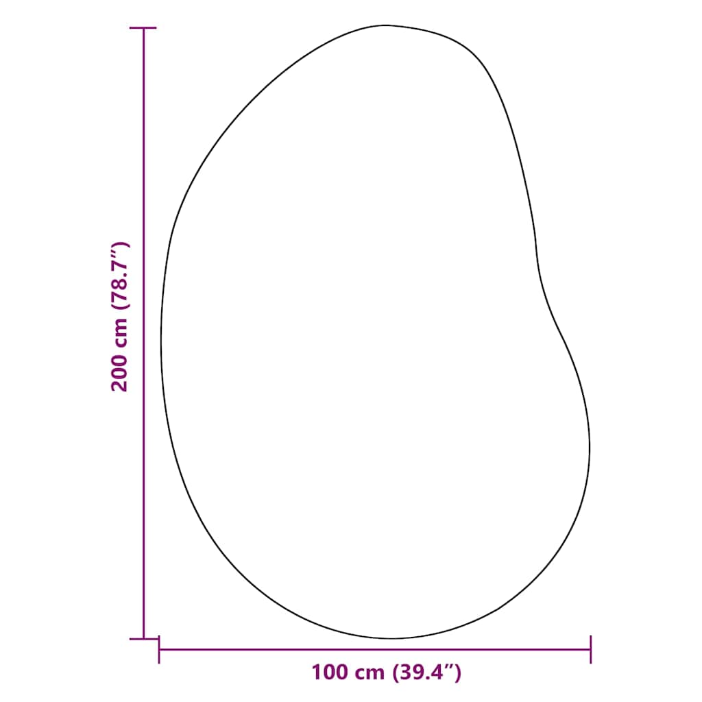 Teppich Grau 100 x 200 cm Polyester