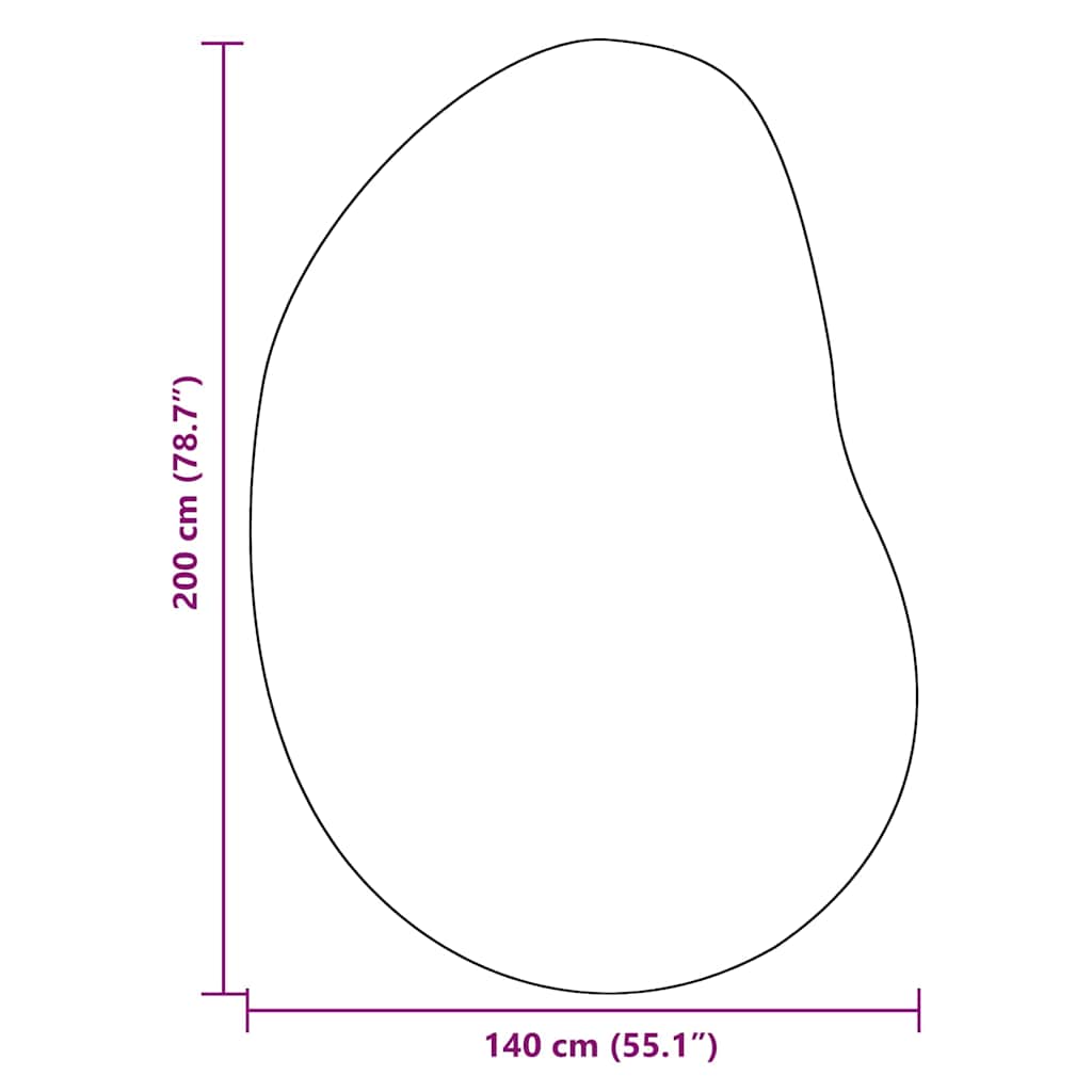 Teppich Schwarz 140 x 200 cm Polyester