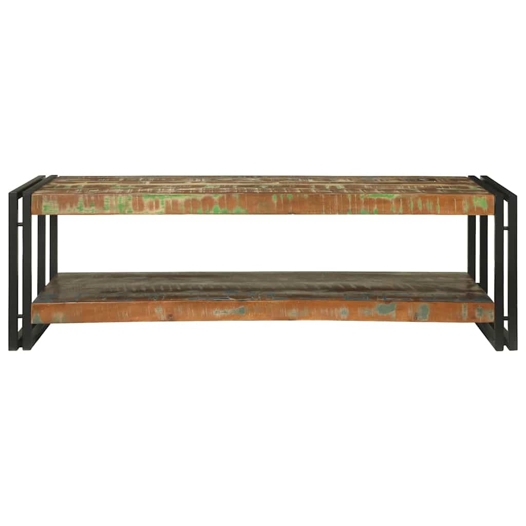 Couchtisch Mehrfarbig 120 x 50 x 38 cm Massives Altholz