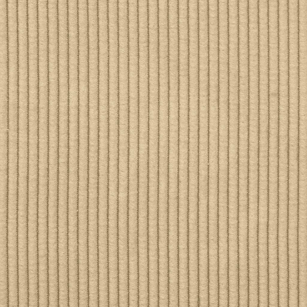 Canapé modulable avec coussins en tissu velours côtelé vert clair gris