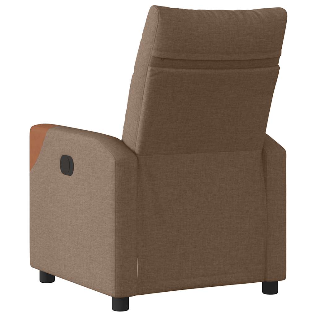 Relaxsessel Elektrisch Braun Stoff