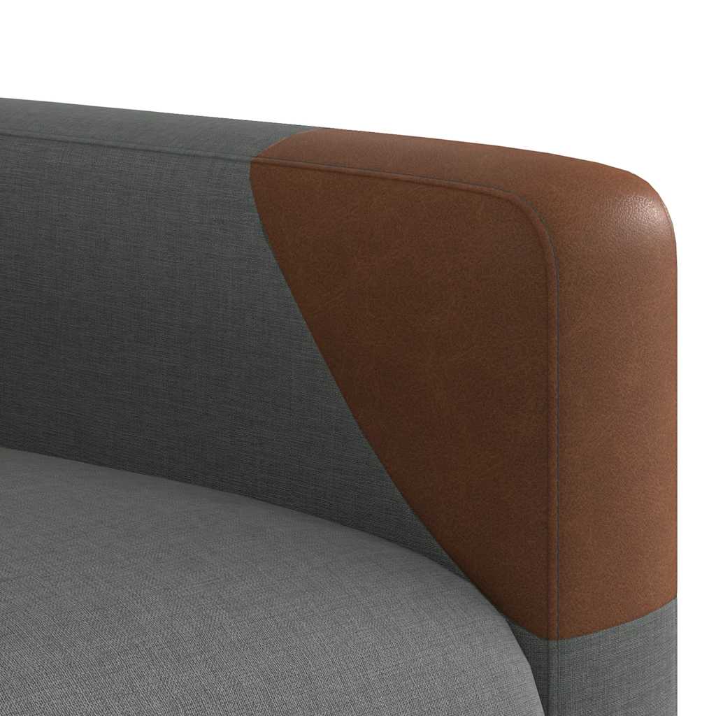 Fauteuil de massage avec aide au verticalisation en tissu gris foncé