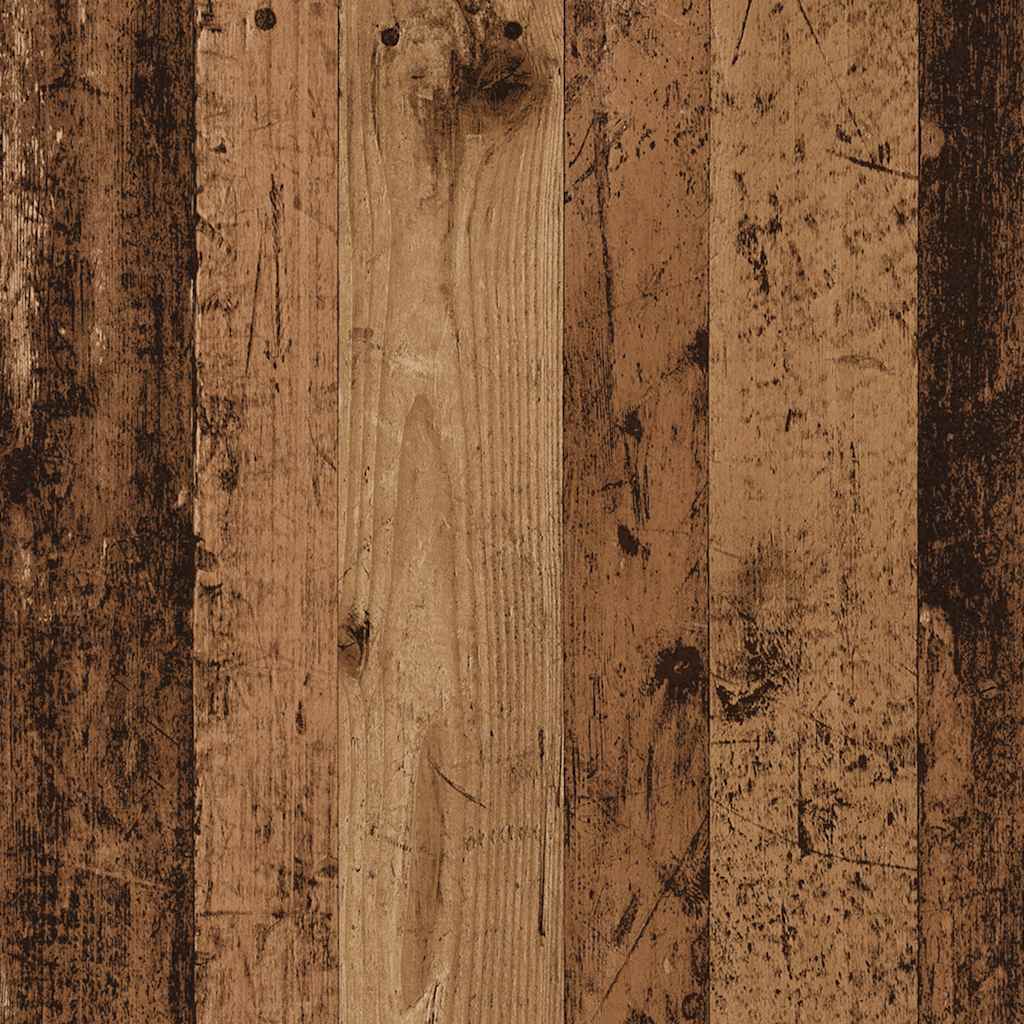 Bathroom wall cabinet old wood look 80x25x40 cm wood material
