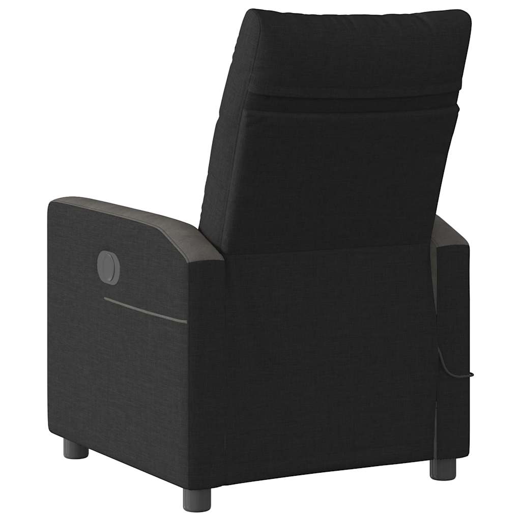 Fauteuil de massage tissu noir