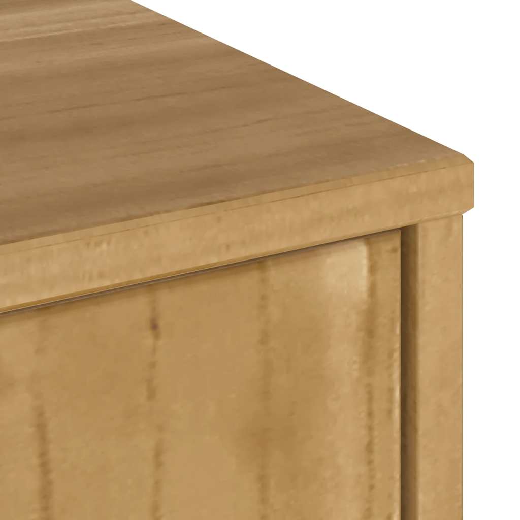 Meuble TV ODDA 79x24x40 cm en pin massif