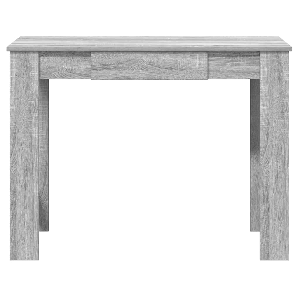 Bureau Gris Sonoma 100x45x75 cm en bois