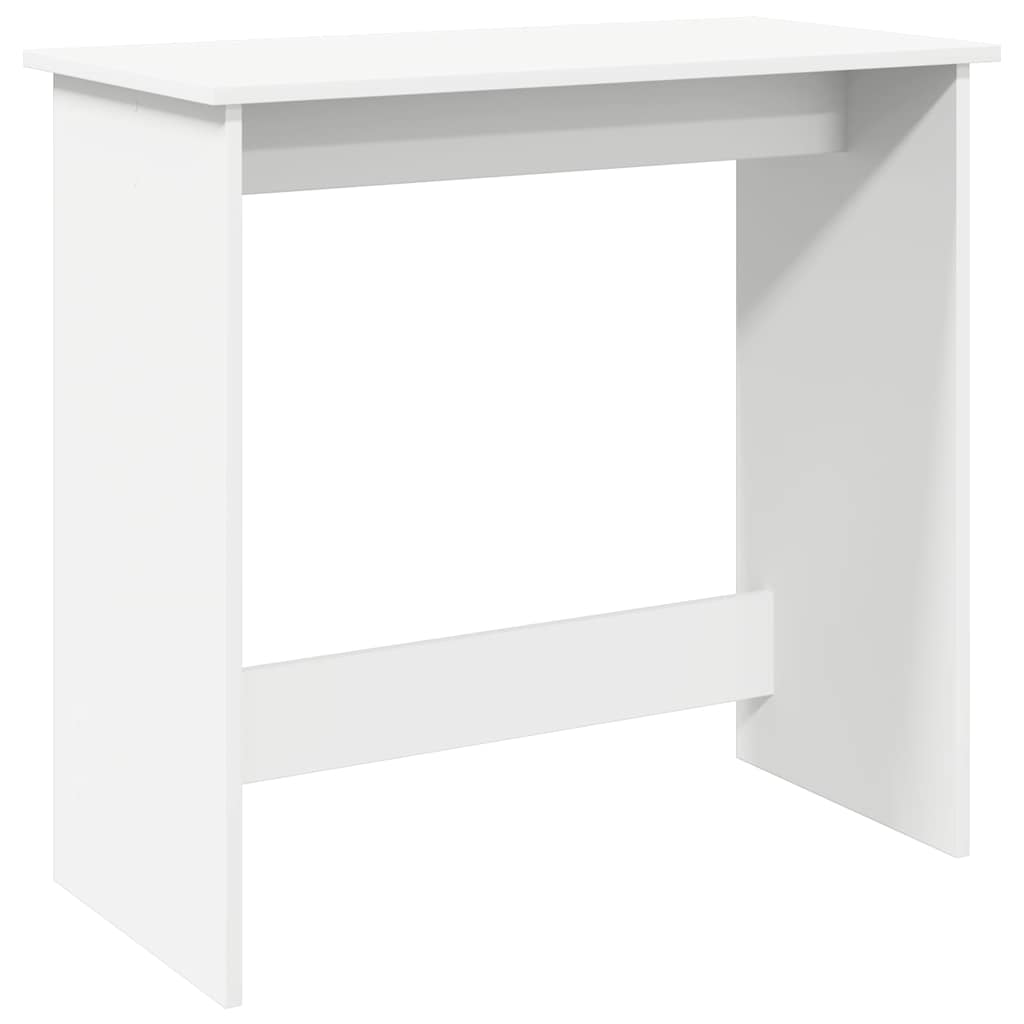 Bureau blanc 80×40×75 cm matériau bois