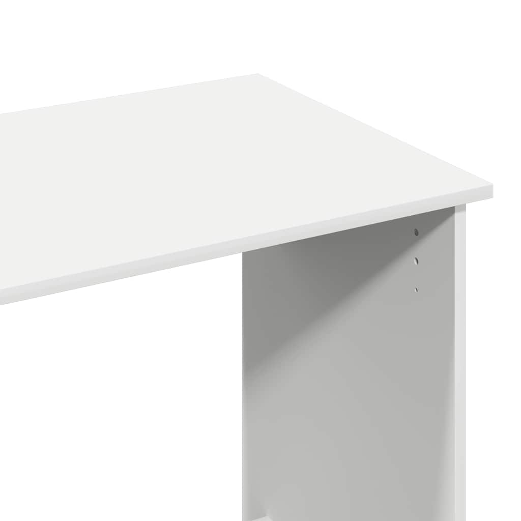 Bureau blanc 80×40×75 cm matériau bois