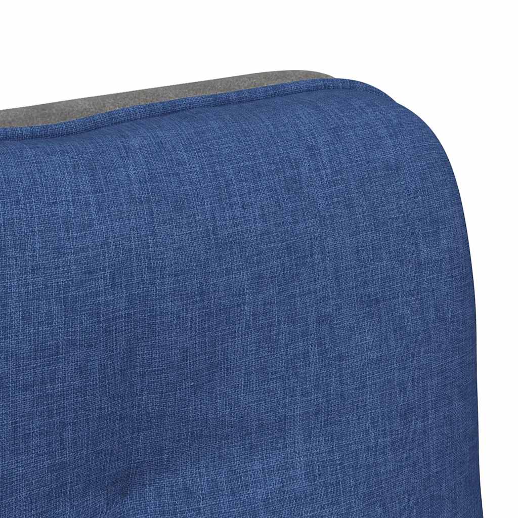 Office Chair Swivel Blue Fabric
