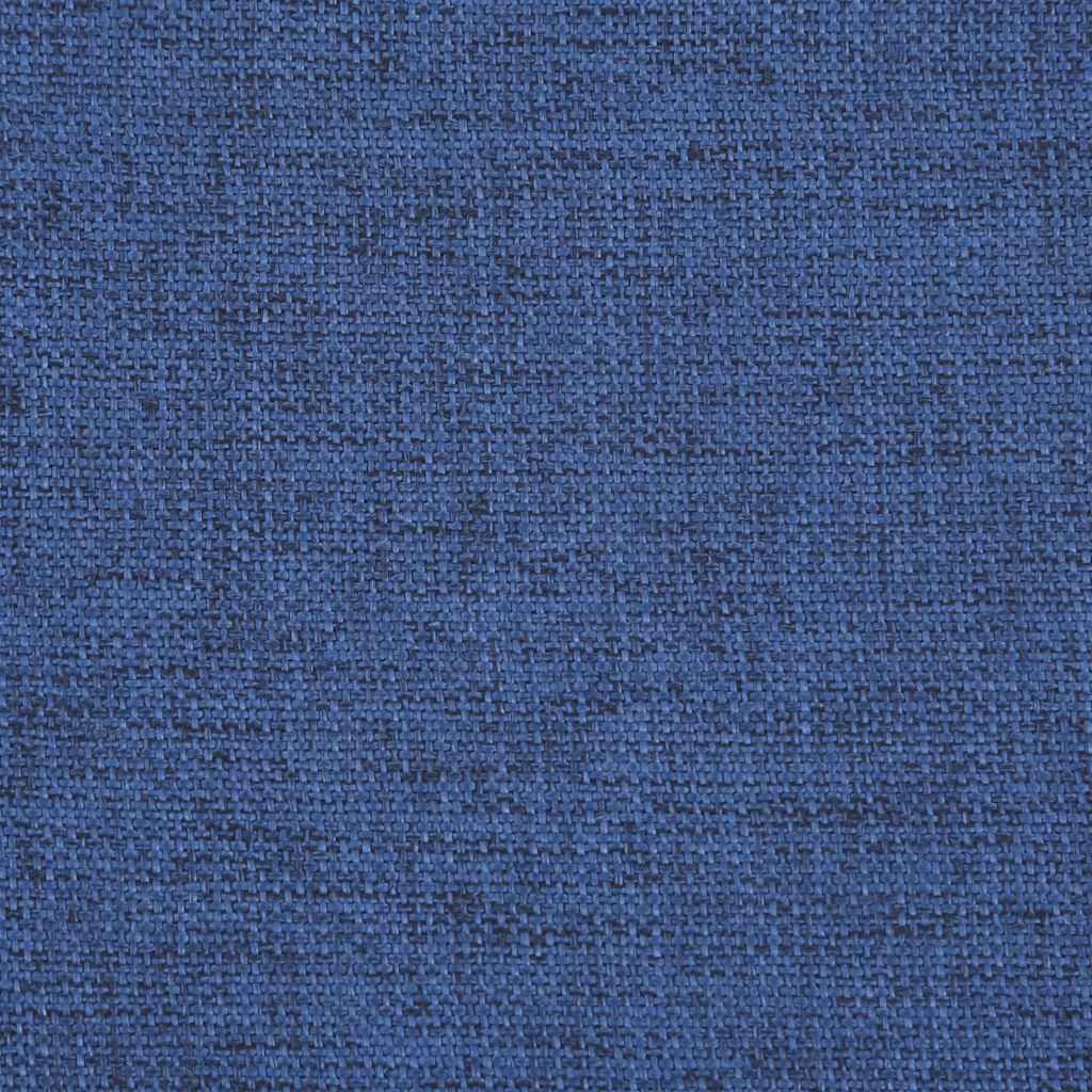 Bürostuhl Drehbar Blau Stoff