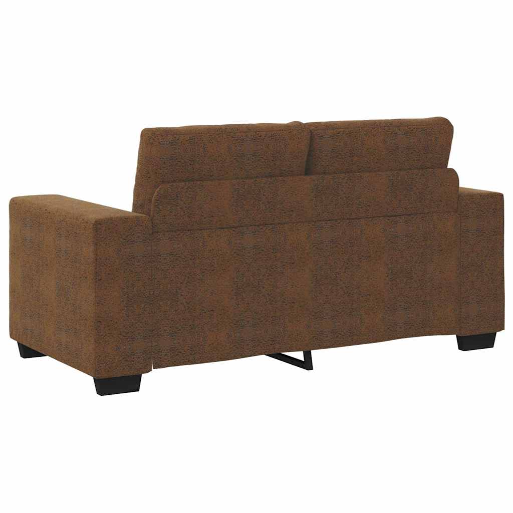 Sofa 2 pcs Braun 221 x 78 x 80 cm Kunstleder