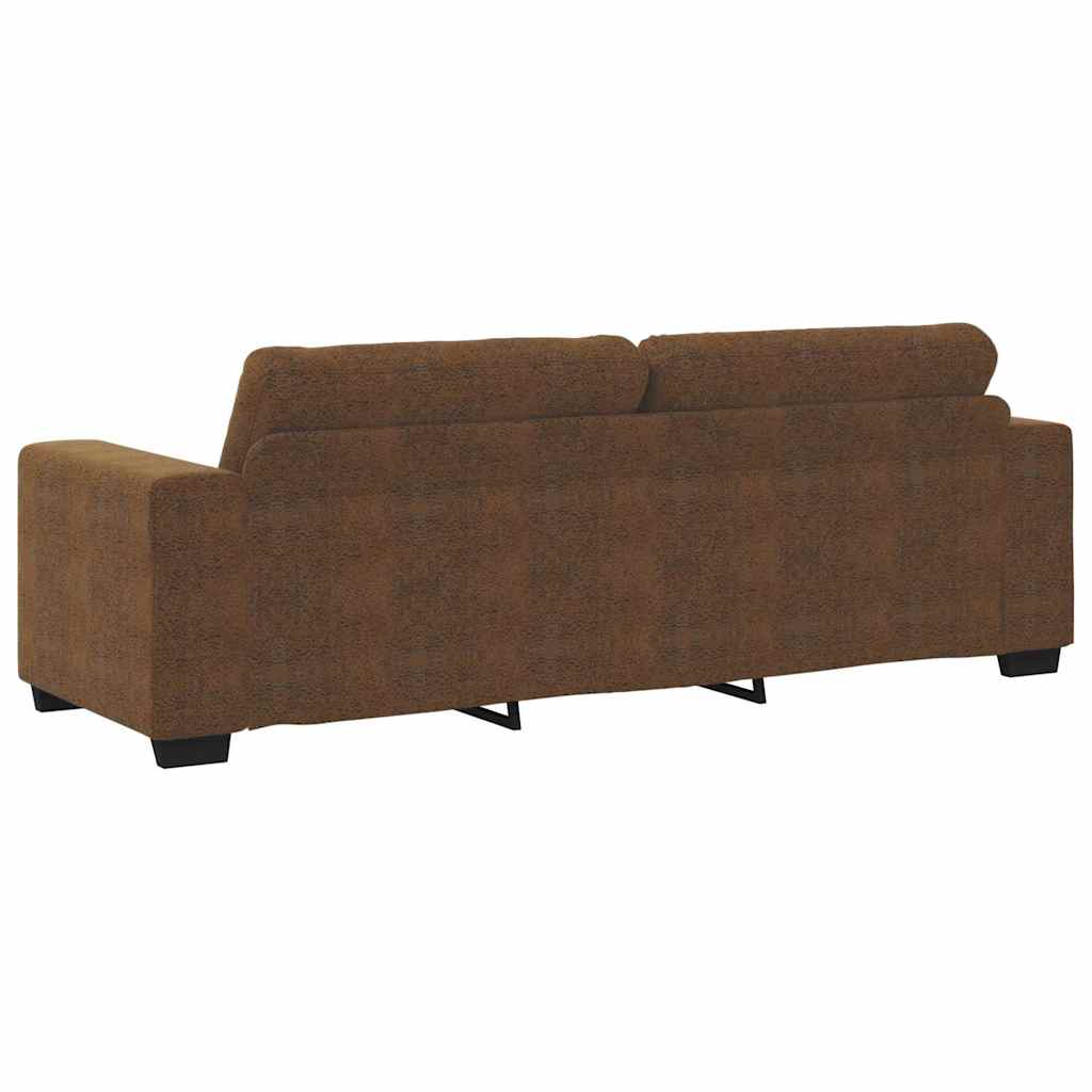 Sofa 2 pcs Braun 221 x 78 x 80 cm Kunstleder