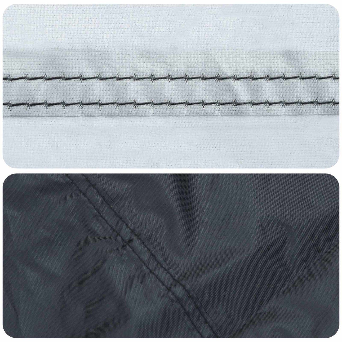 Möbelbezug Uni Schwarz 180 x 140 x 90 cm 210D