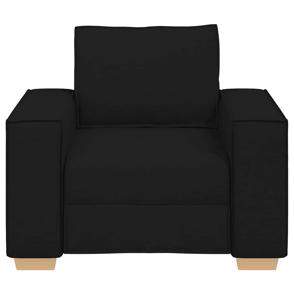 Sofa Stuhl Schwarz 60 cm Stoff