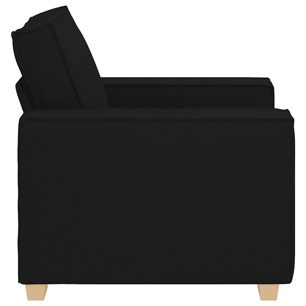 Sofa Stuhl Schwarz 60 cm Stoff