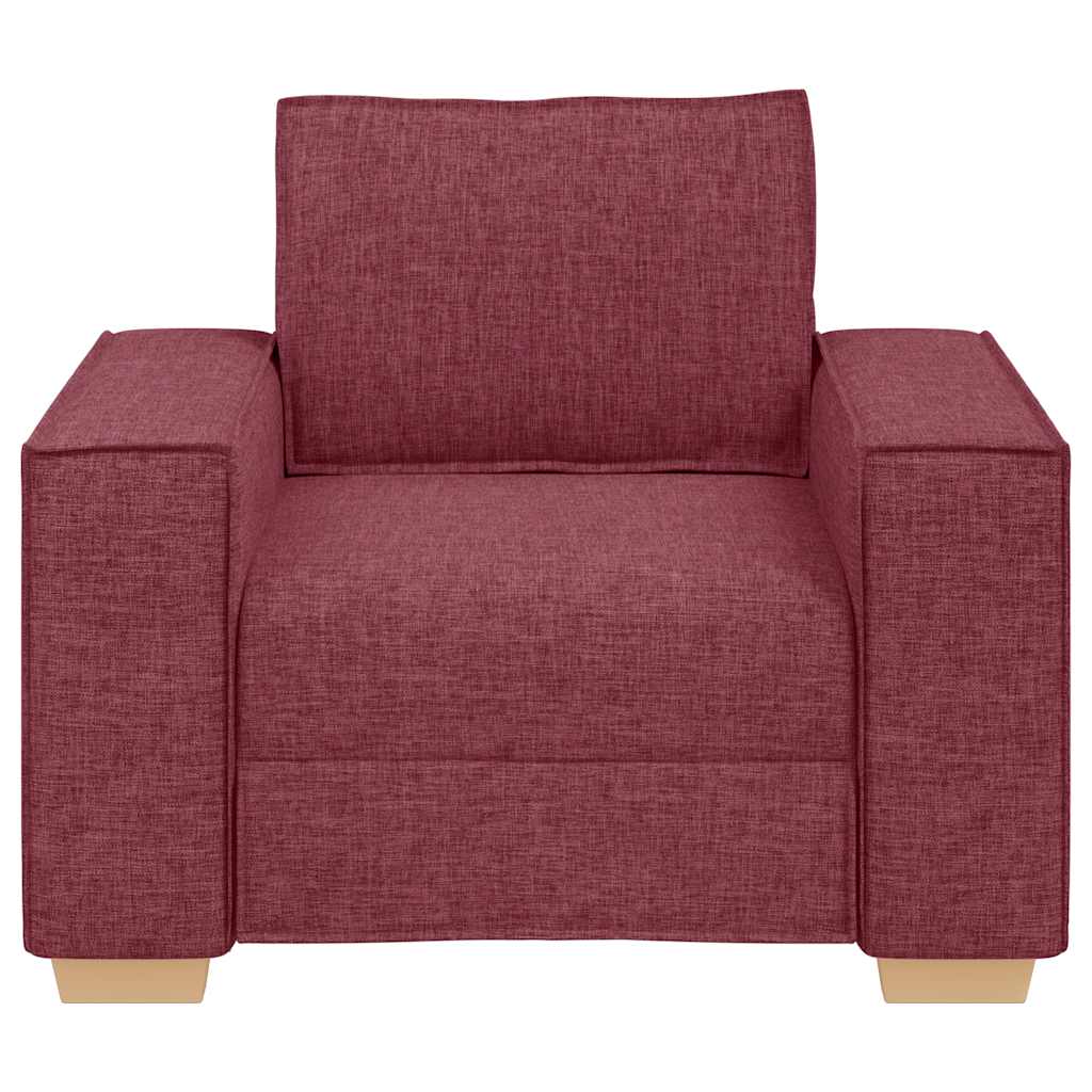 Sofa Stuhl Weinrot 60 cm Stoff