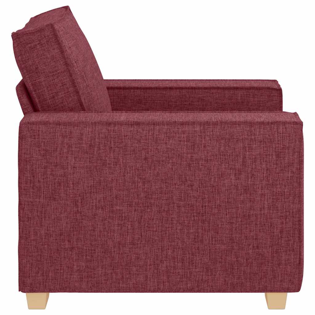 Sofa Stuhl Weinrot 60 cm Stoff