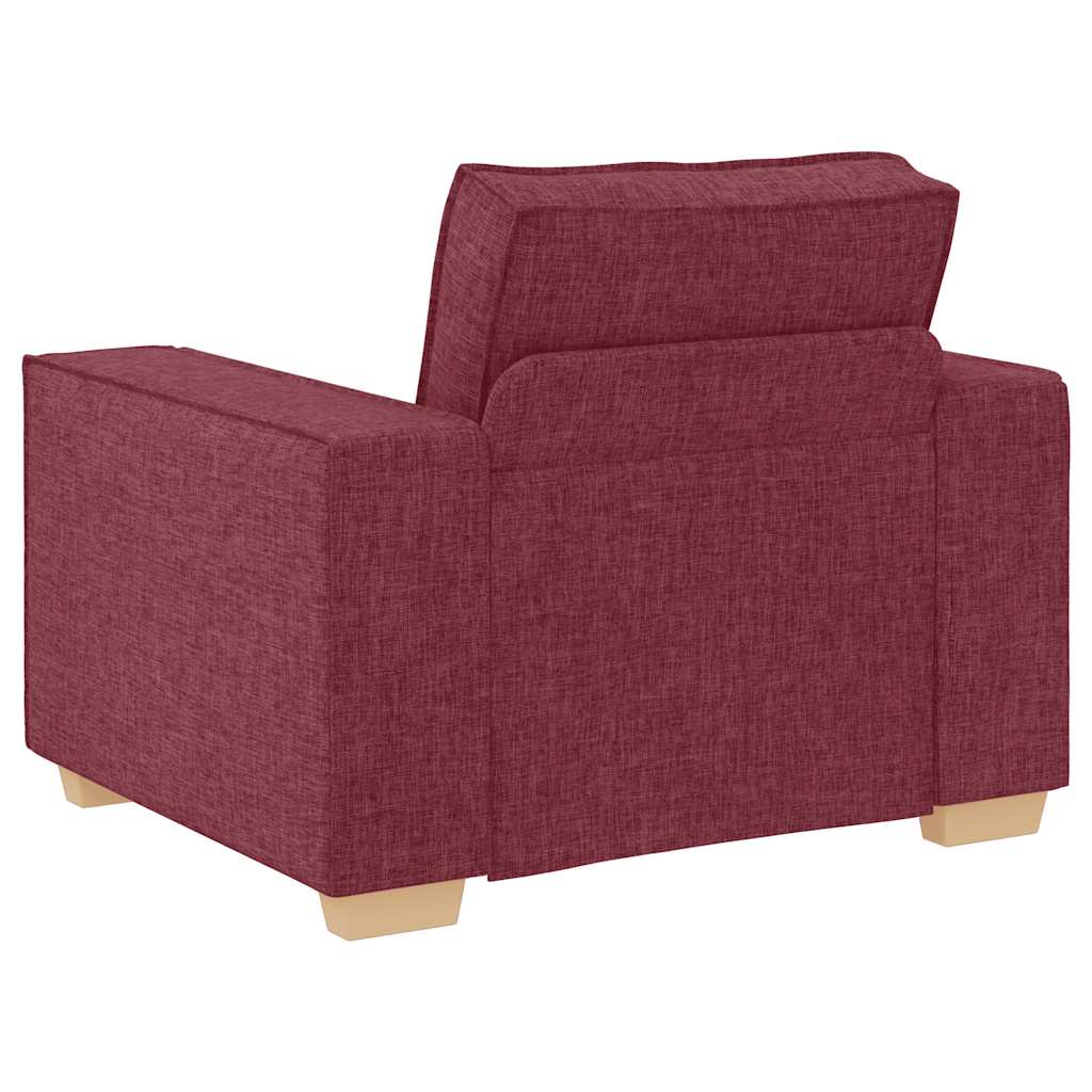 Sofa Stuhl Weinrot 60 cm Stoff