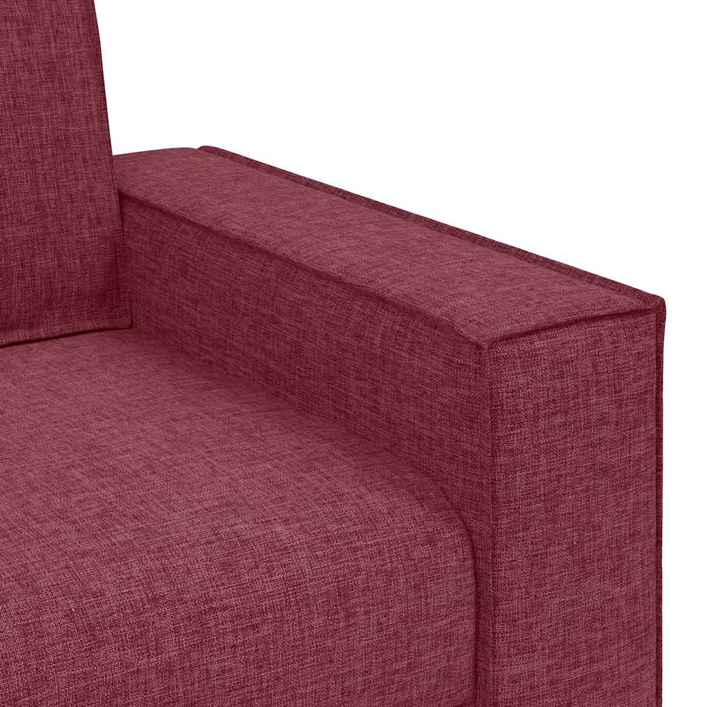 Sofa Stuhl Weinrot 60 cm Stoff
